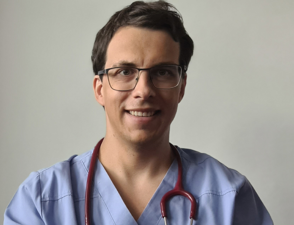 dr Piotr Barszczewski, Gastromed Lublin, na zdjęciu specjalista